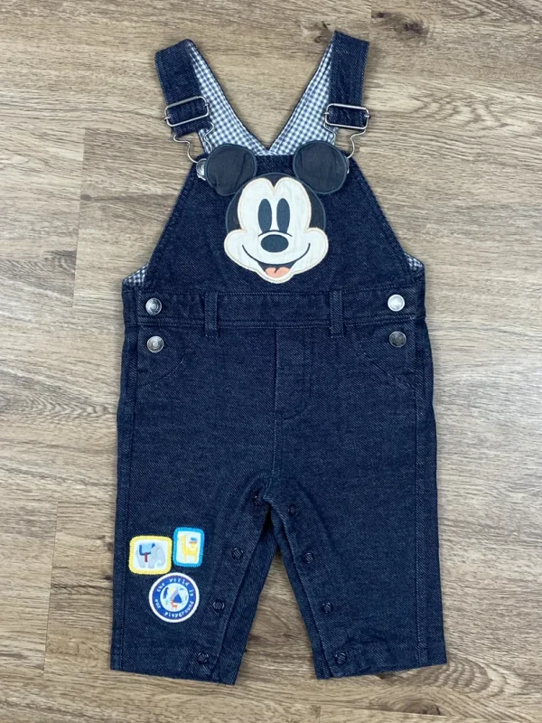 Fekete színű Fiú nadrág kertész - ( Disney ) 68