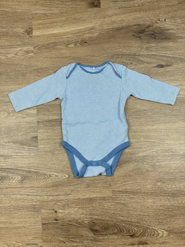 Fehér|Kék színű Fiú body h - ( Next ) 62|68