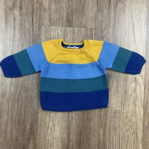 Kék|Sárga|Zöld színű Fiú Pulóver - ( Egyéb ) 56