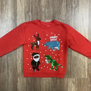 Piros színű Fiú Pulóver - ( H&M ) 110|116