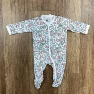 Fehér|Rózsaszín|Zöld színű Lány Rugdalózó - ( Fox & Bunny ) 68