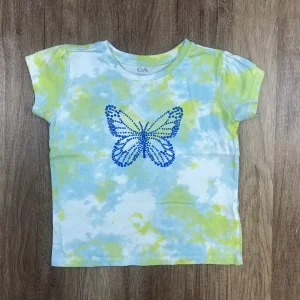 Fehér|Kék|Zöld színű Lány Póló - ( C&A ) 116