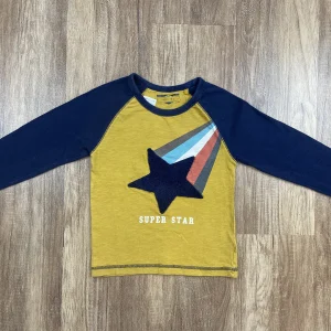 Kék|Sárga színű Fiú Póló - ( Next ) 104