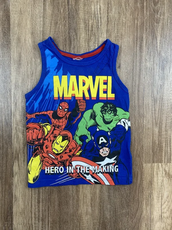Kék színű Fiú Póló - ( Marvel ) 98|104