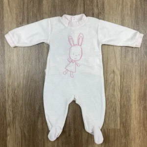 Fehér|Rózsaszín színű Lány Rugdalózó - ( Egyéb ) 68