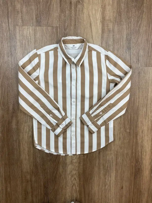 Fehér|Barna színű Fiú Ing - (H&M) 128