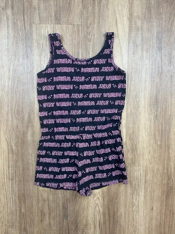 Fekete|Rózsaszín színű Lány Playsuit - (Egyéb) 152