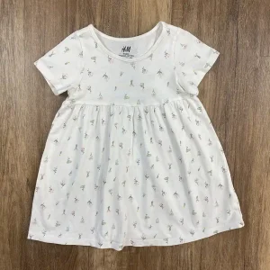 Fehér színű Lány Ruha - (H&M) 86