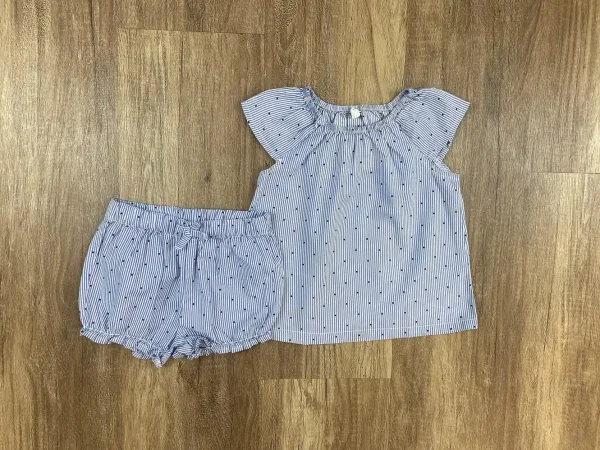 Kék|Fehér színű Lány Nadrág - (H&M) 80