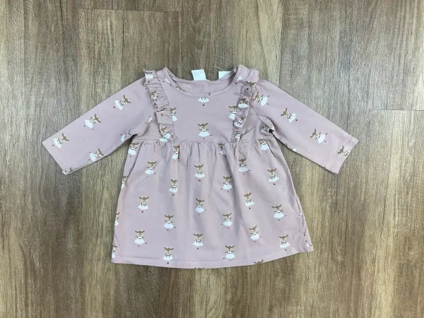 Rózsaszín színű Lány Ruha - (H&M) 74