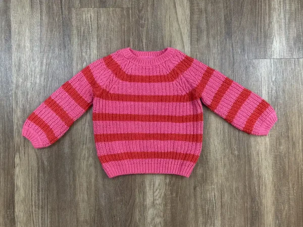 Pink|Piros színű Lány Pulóver - (F&F) 92|98