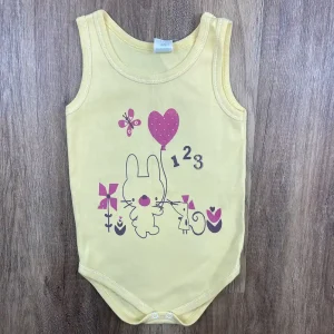 Sárga színű Lány Body - (Egyéb) 92