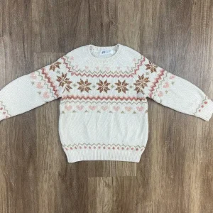 Drapp|Barna színű Lány Pulóver - (H&M) 110|116