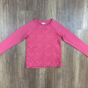 Pink színű Lány Pulóver - (Egyéb) 128