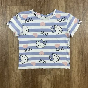 Fehér|Kék színű Lány Póló - (H&M) 110|116