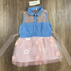 Kék|Barack színű Lány -  Felső ( Egyéb ) 128