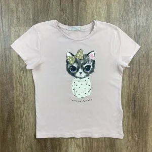 Rózsaszín színű Lány -  Póló ( H&M ) 122|128