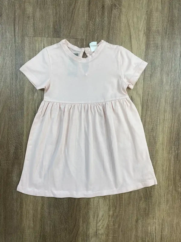 Rózsaszín színű Lány -  Ruha ( H&M ) 86