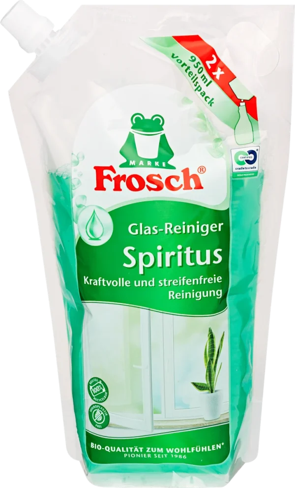 Frosch ablaktisztító spirituszos utántöltő 950ml