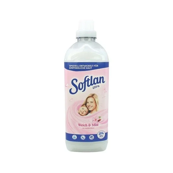 Softlan – Öblítő – Lágy & Enyhe - Sensitive 1 l (45 mosás)