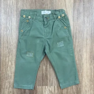 Khaki színű Fiú -  Nadrág ( Zara ) 74