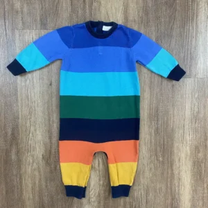 Kék|Zöld|Sárga színű Fiú -  Rugdalózó ( Next ) 80