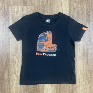 Fekete színű Rövid ujjú Fiú Póló (Egyéb) 110, 116