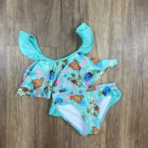 Zöld színű Lány -  Fürdőruha ( H&M ) 110|116