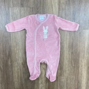 Rózsaszín színű Hosszú ujjú Lány Rugdalózó (Brendon) 62