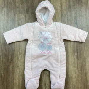 Rózsaszín színű Kapucnis Lány Overál (Egyéb) 68