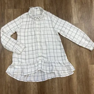 Fehér színű Hosszú ujjú Lány Blúz (Reserved) 140