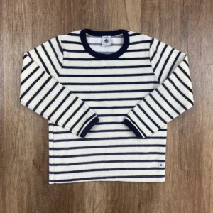 Fehér, Kék színű Hosszú ujjú Fiú Pulóver (Egyéb) 116