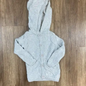 Szürke színű Kapucnis Fiú Pulóver (Mamas & Papas) 80, 86