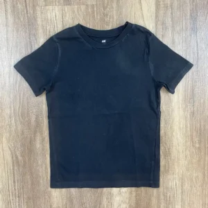 Fekete színű Rövid ujjú Fiú Póló (H&M) 134, 140