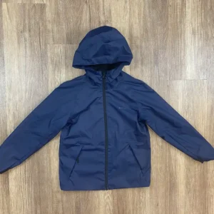 Kék színű Kapucnis Fiú Kabát (Quechua) 128