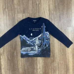 Kék színű Hosszú ujjú Fiú Póló (Mayoral) 116