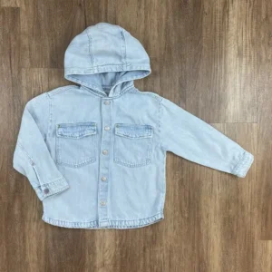 Kék színű Kapucnis Fiú Kabát (Zara) 110