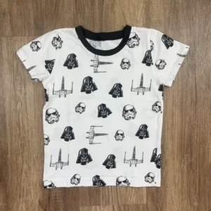 Fehér színű Rövid ujjú Fiú Póló (Egyéb) 110