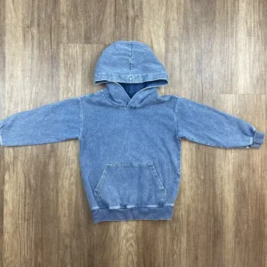 Kék színű Kapucnis Fiú Pulóver (H&M) 110, 116