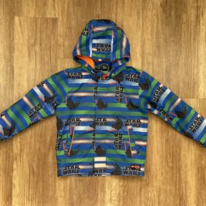 Kék színű Kapucnis Fiú Kabát (LEGO) 116