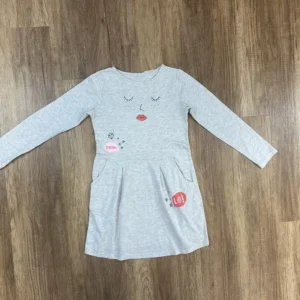 Szürke színű Hosszú ujjú Lány Ruha (InExtenso) 128, 134