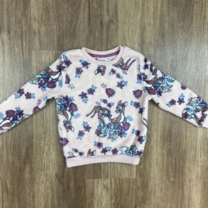 Rózsaszín színű Hosszú ujjú Lány Pulóver (Disney) 104