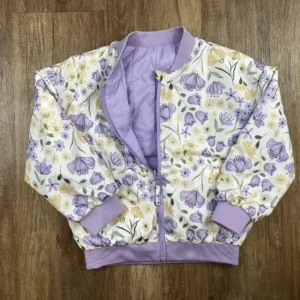 Fehér, Lila színű Lány Kabát (Egyéb) 110