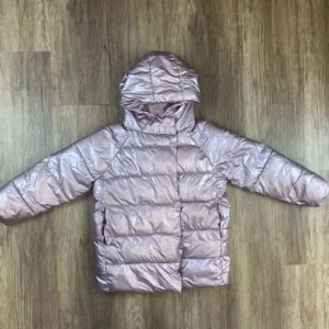 Rózsaszín színű Kapucnis Lány Kabát (Reserved) 128