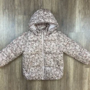 Drapp színű Kapucnis Lány Kabát (H&M) 122, 128