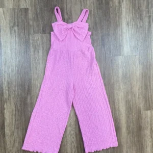 Rózsaszín színű Hosszú szárú Lány Overál (Zara) 128