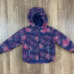 Kék, Rózsaszín színű Kapucnis Lány Kabát (Egyéb) 104, 98