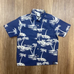 Kék színű Rövid ujjú Fiú Ing (Zara) 128