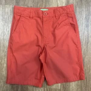 Piros színű Rövid szárú Fiú Nadrág (Benetton) 140