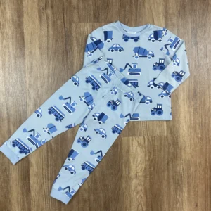 Kék színű Hosszú ujjú Fiú Pizsama (H&M) 104, 98